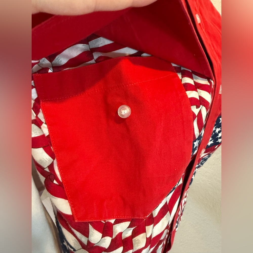 Boot n Scoot American Flag Western Shirt - Picture 7 of 10